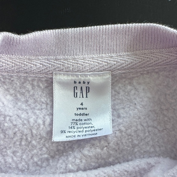 GAP Kids Sweatshirt - White and Neon Yellow - Picture 2 of 3